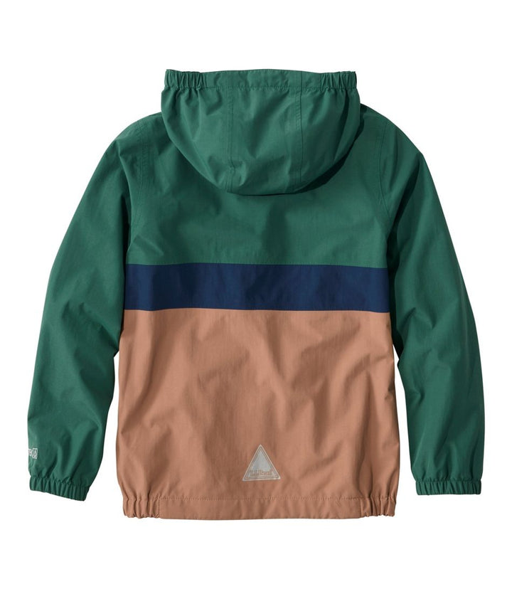 L.L.Bean Kids' Mountain Classic Flannel Lined Rain Jacket