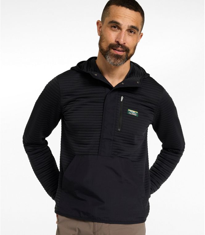 L.L.Bean Men's Airlight Knit Pullover Hoodie Regular