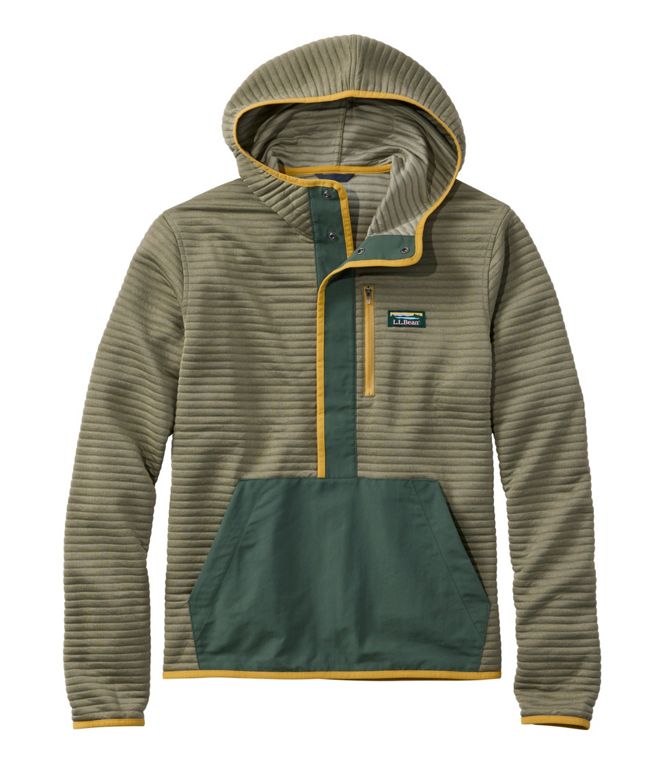 L.L.Bean Men's Airlight Knit Pullover Hoodie Regular