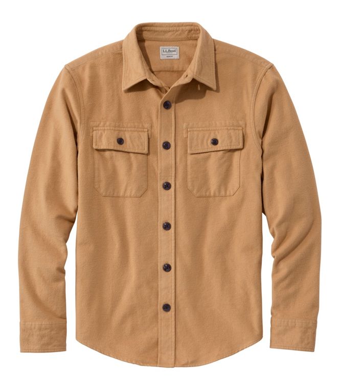 L.L.Bean Men's 1933 Chamois Cloth Shirt Slim Fit Regular