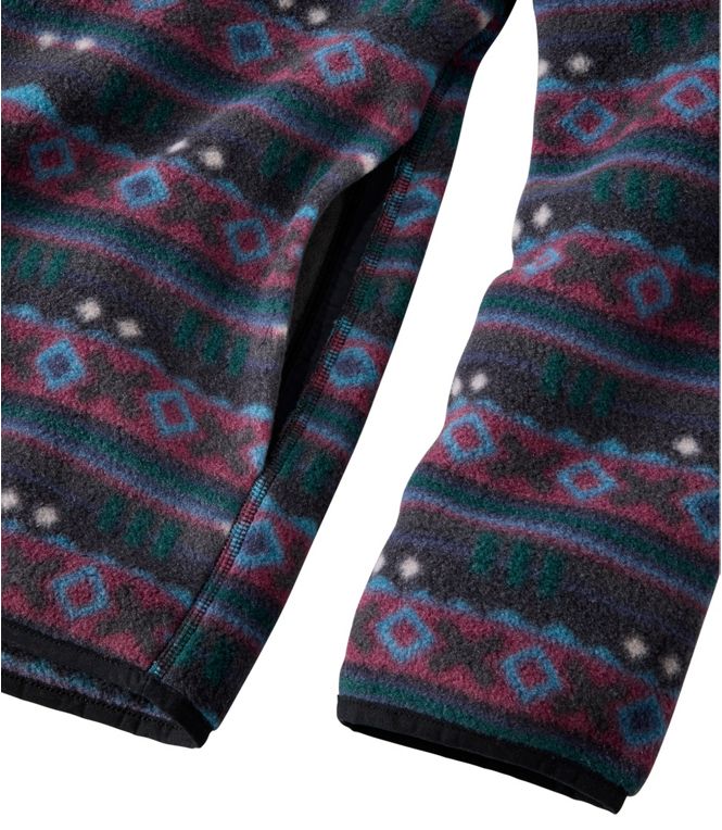 L.L.Bean Men's Mountain Classic Fleece Pullover, Print, Regular
