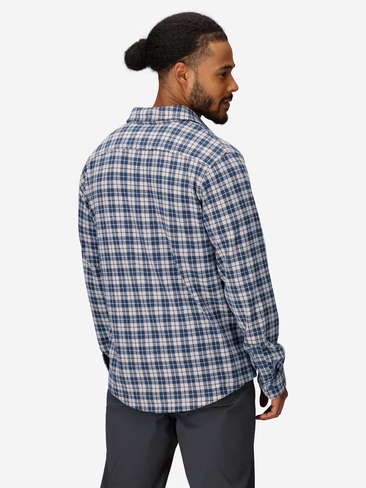 Men’s Alpine Haven Knit Flannel Long-Sleeve Shirt
