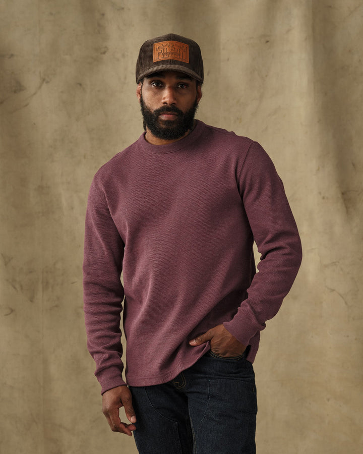 Filson Men's Waffle Knit Thermal Crewneck