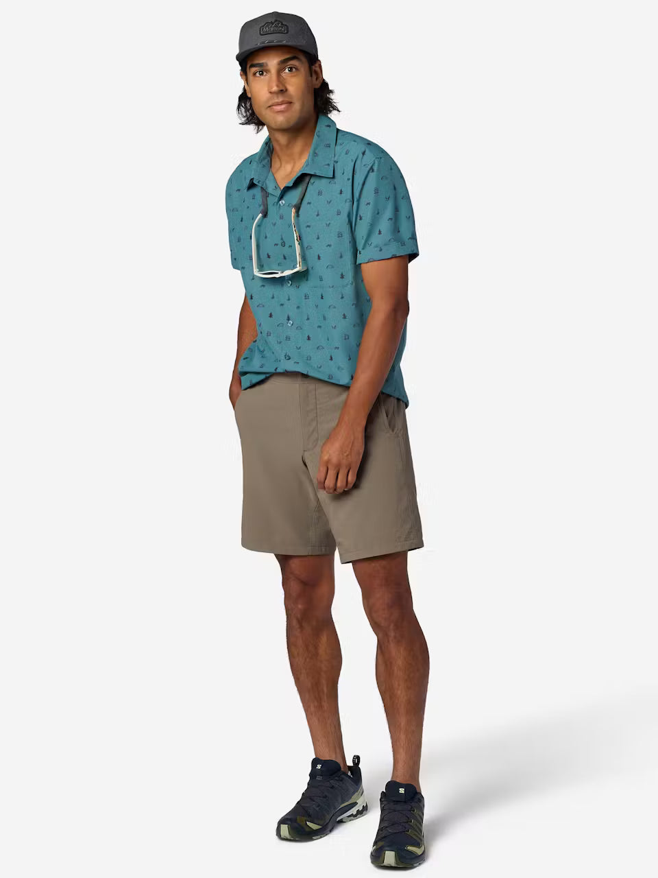 Marmot Men's AirExchange UPF 40 Novelty Short-Sleeve Collared Shirt