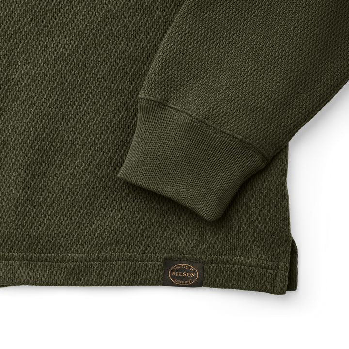Filson Men's Waffle Knit Thermal Crewneck