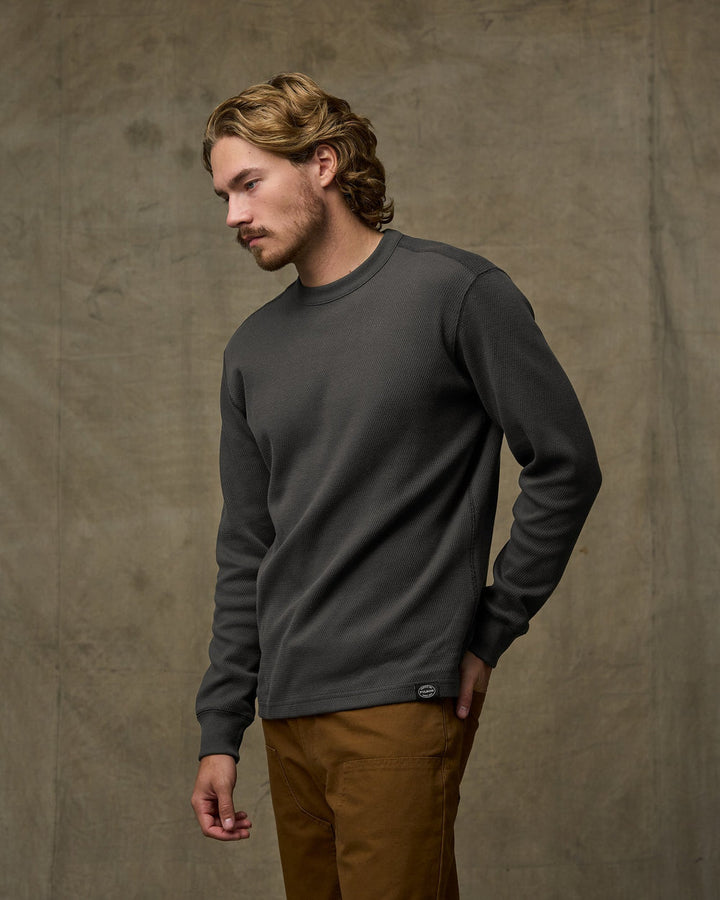 Filson Men's Waffle Knit Thermal Crewneck