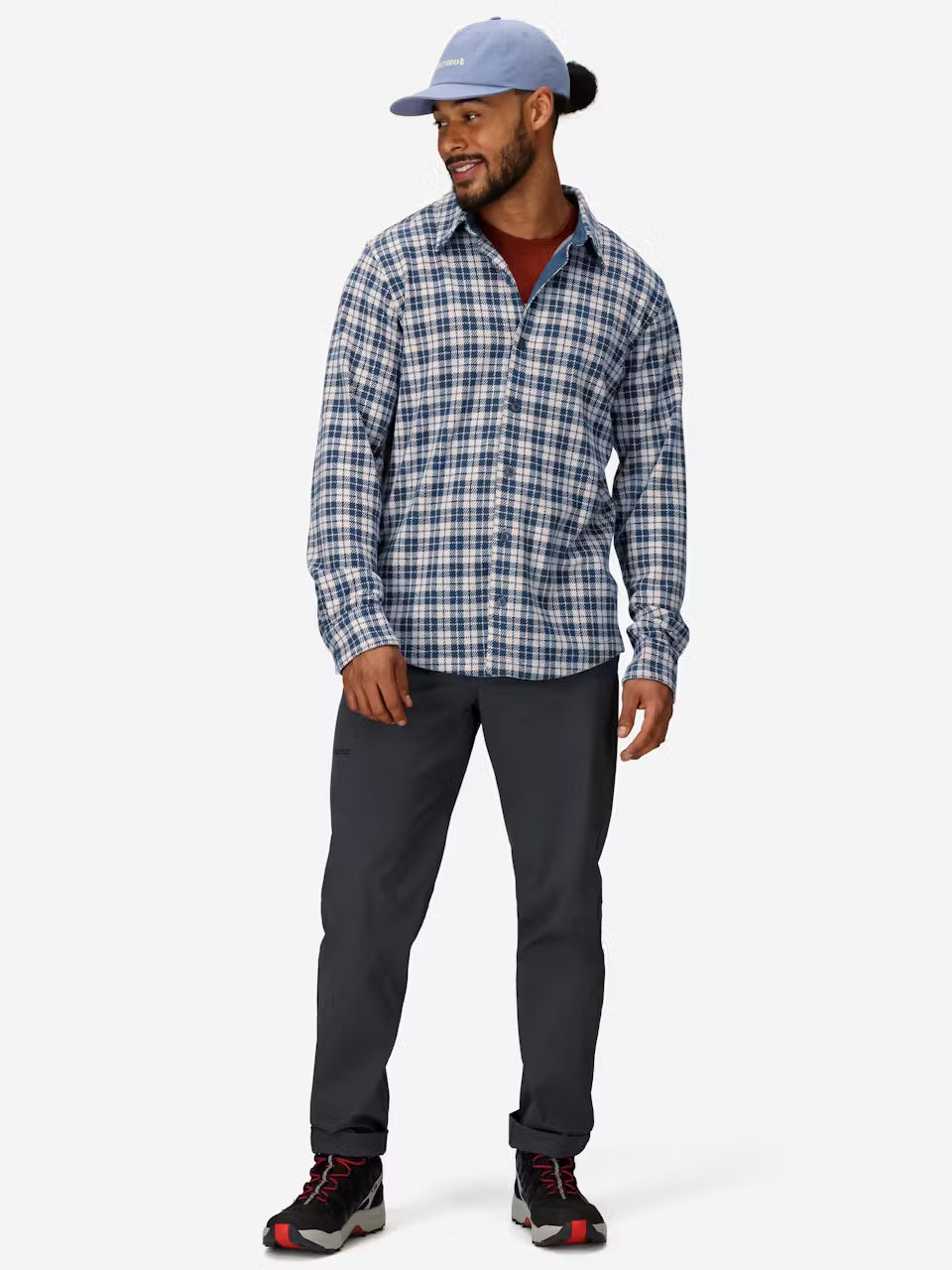Men’s Alpine Haven Knit Flannel Long-Sleeve Shirt