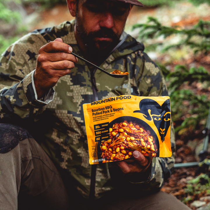 Bighorn Food Bourbon BBQ Pulled Pork & Beans