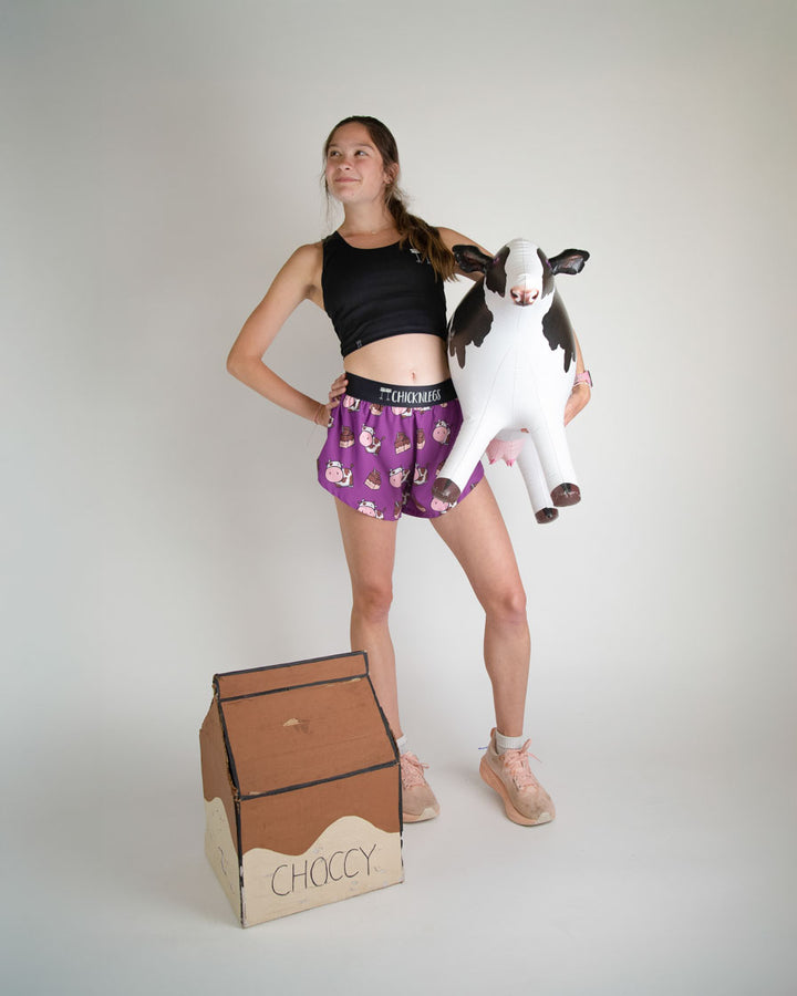 ChicknLegs Women's Split Shorts