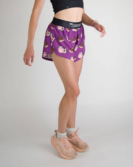 ChicknLegs Women's Split Shorts