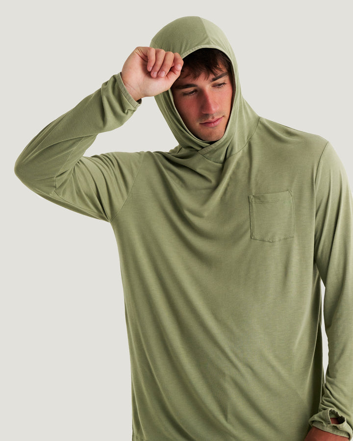 Free Fly Men's Bamboo Lightweight Hoodie