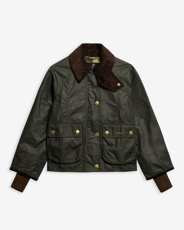 Barbour Women's Cropped Beadnell Wax