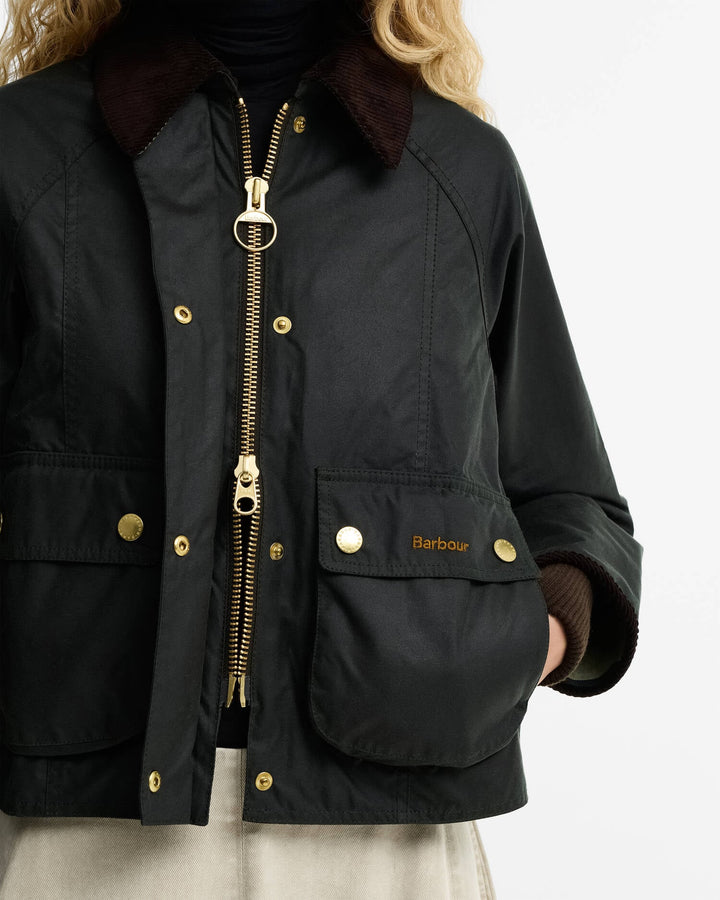 Barbour Women's Cropped Beadnell Wax