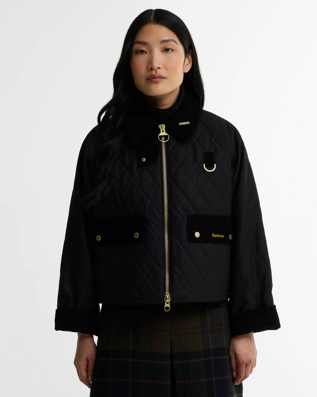 Barbour Women's Icons Quilted Spey Wax Jacket