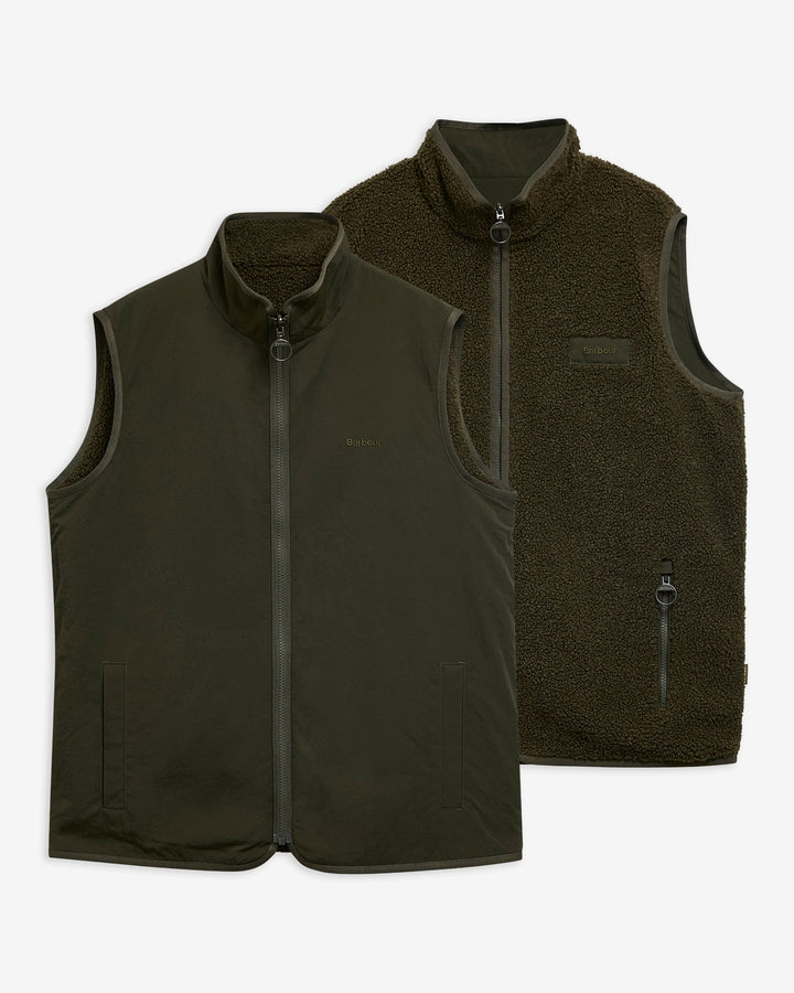 Barbour Men's Reversible Fleece Gilet