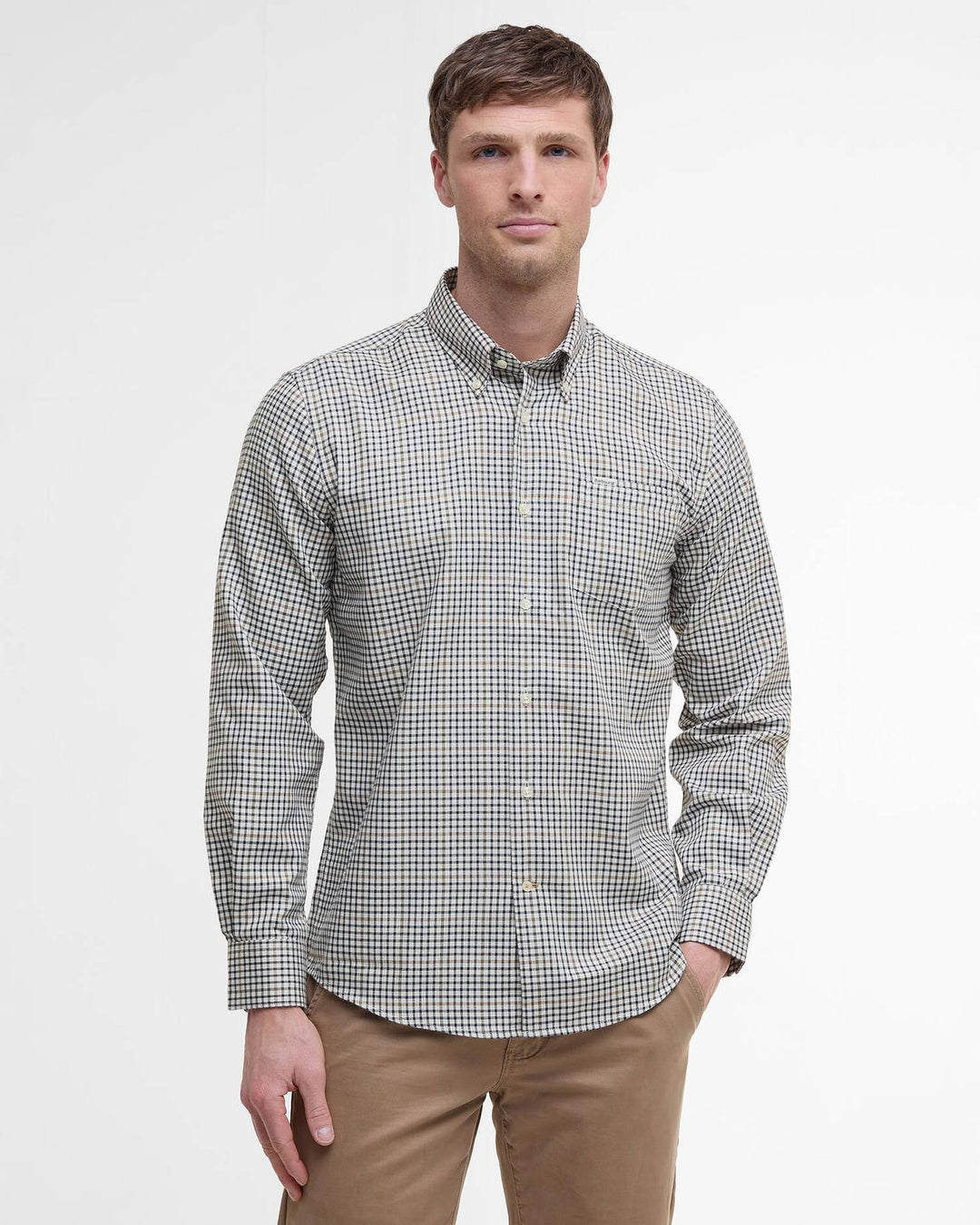 Barbour Men's Henderson Thermo Weave Long-Sleeved Shirt