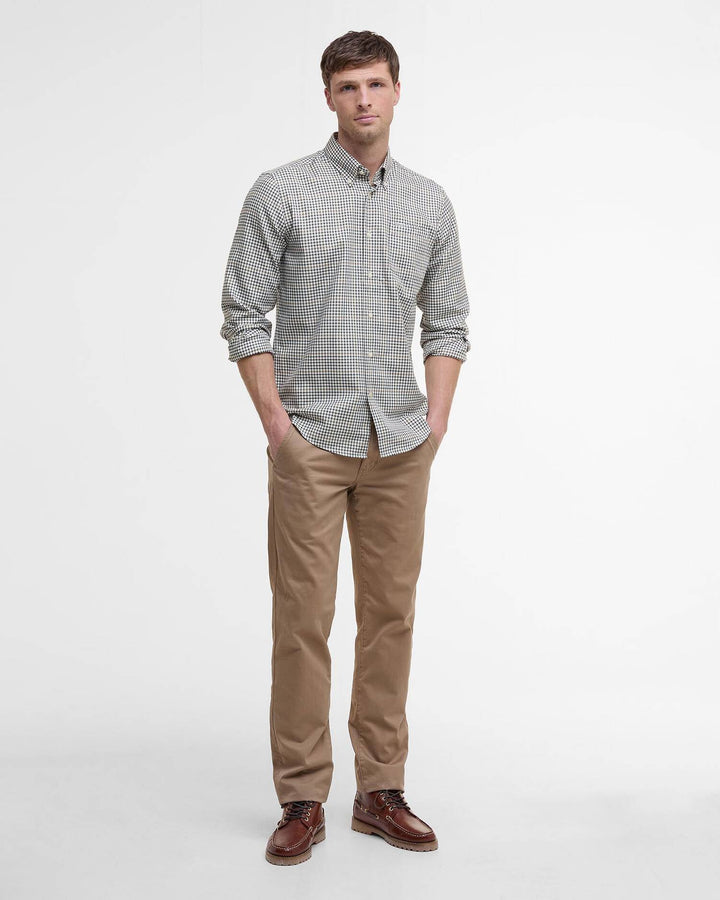 Barbour Men's Henderson Thermo Weave Long-Sleeved Shirt