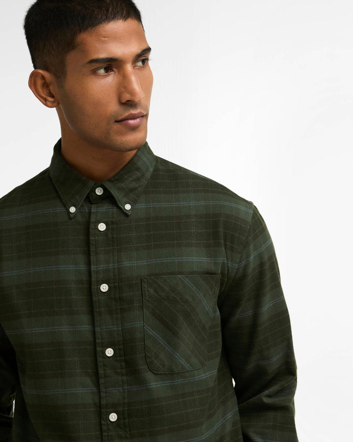 Barbour Men's Mineral Tartan Authentic Shirt