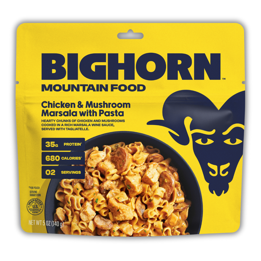 Bighorn Food Chicken & Mushroom Marsala with Pasta