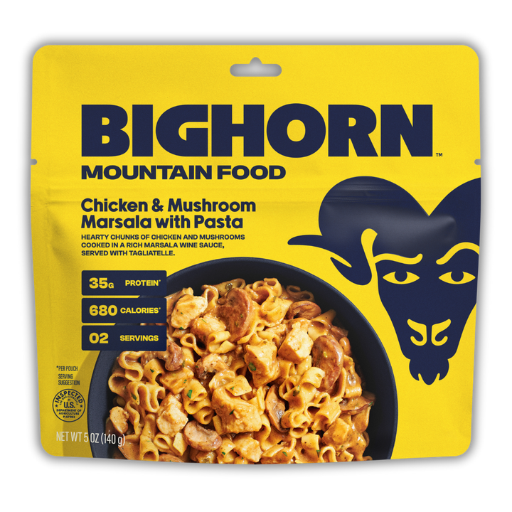 Bighorn Food Chicken & Mushroom Marsala with Pasta