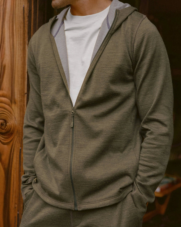 Paka Men's Breathe Full Zip Hoodie
