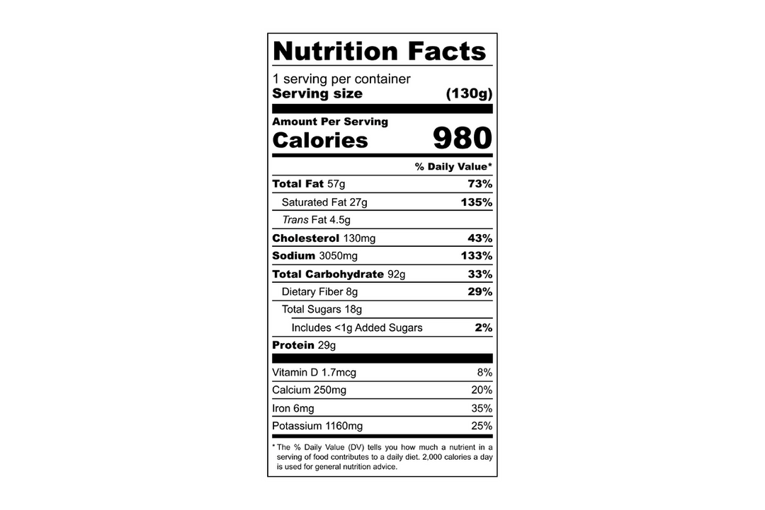 FOUNDATION Outdoors, Chicken Pot Pie Meal