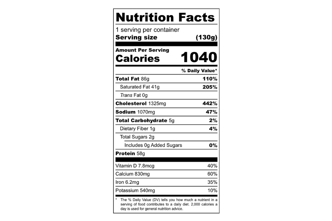 FOUNDATION Outdoors, Rise & Shine Breakfast Meal