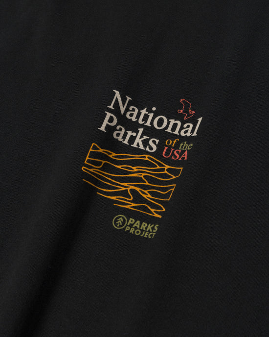 Parks Project National Parks Outline Checklist Tee
