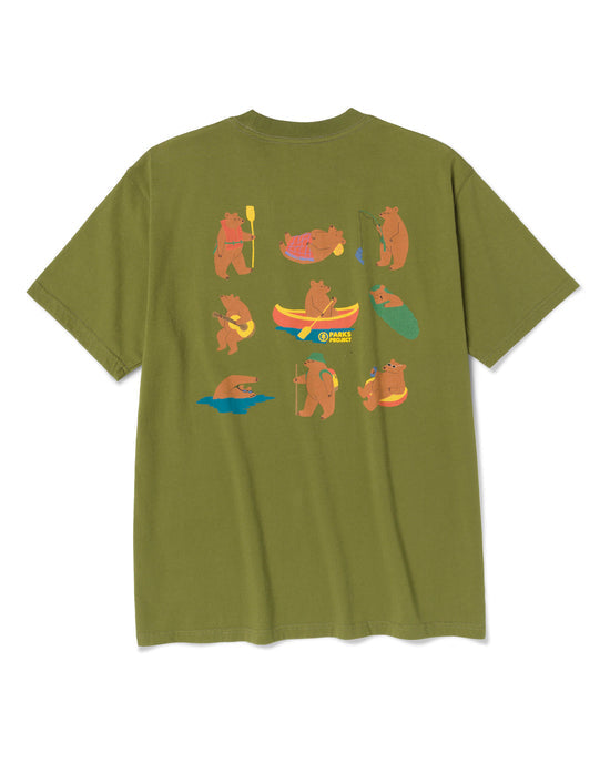 Parks Project Bears At Camp Pocket Tee