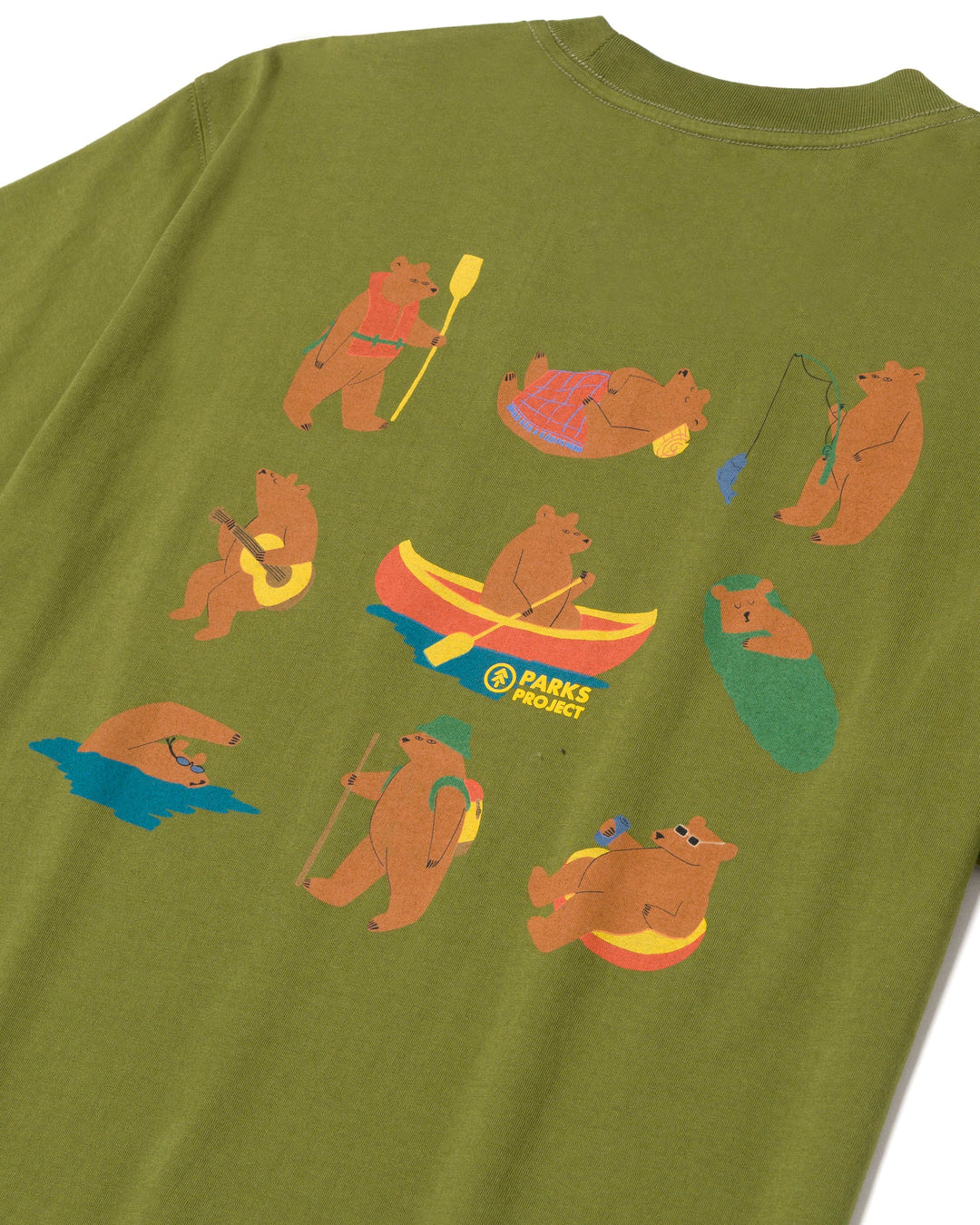 Parks Project Bears At Camp Pocket Tee