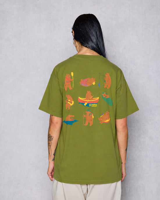 Parks Project Bears At Camp Pocket Tee