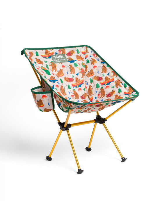 Parks Project Bears at Camp Packable Camp Chair