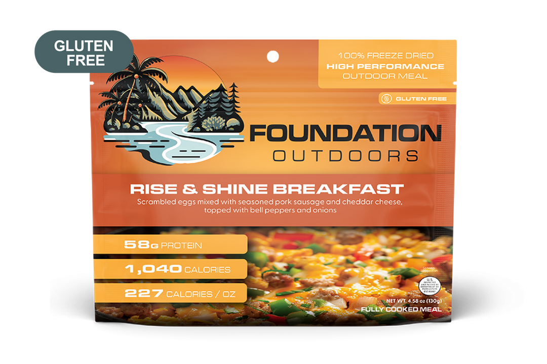 FOUNDATION Outdoors, Rise & Shine Breakfast Meal