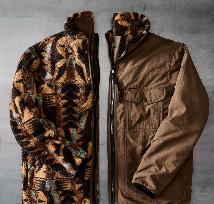 Filson Men's Reversible Pile Fleece Jacket