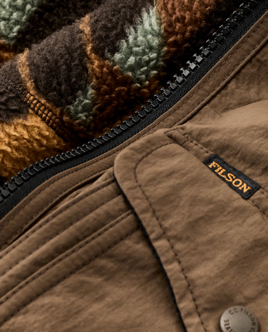 Filson Men's Reversible Pile Fleece Jacket