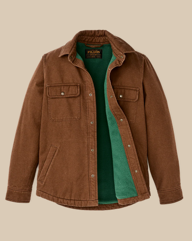 Filson Men's Fleece Lined Jac-Shirt