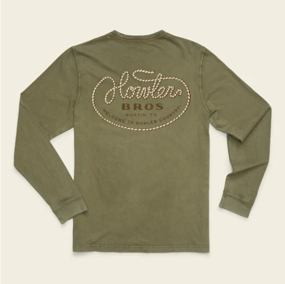 Howler Bros Men's Cotton Longsleeve T-Shirt