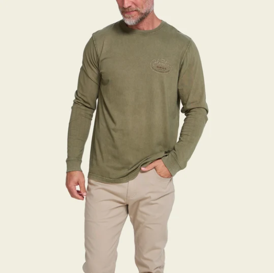 Howler Bros Men's Cotton Longsleeve T-Shirt