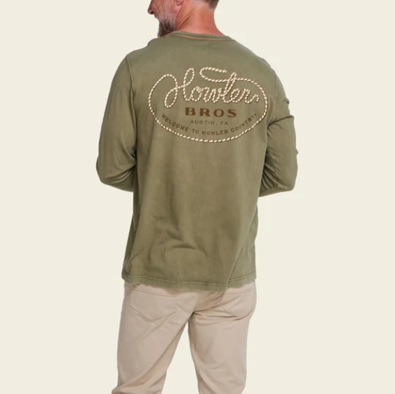 Howler Bros Men's Cotton Longsleeve T-Shirt