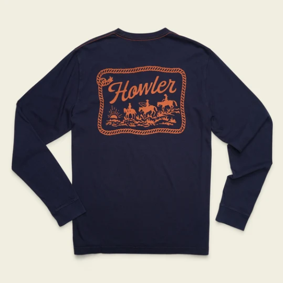 Howler Bros Men's Cotton Longsleeve T-Shirt