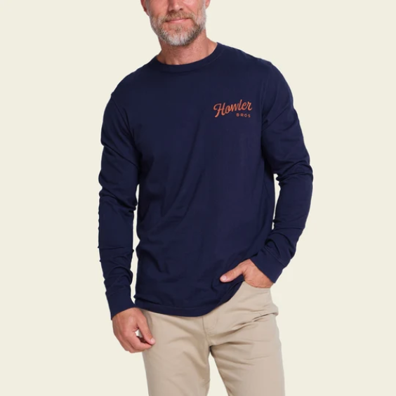 Howler Bros Men's Cotton Longsleeve T-Shirt