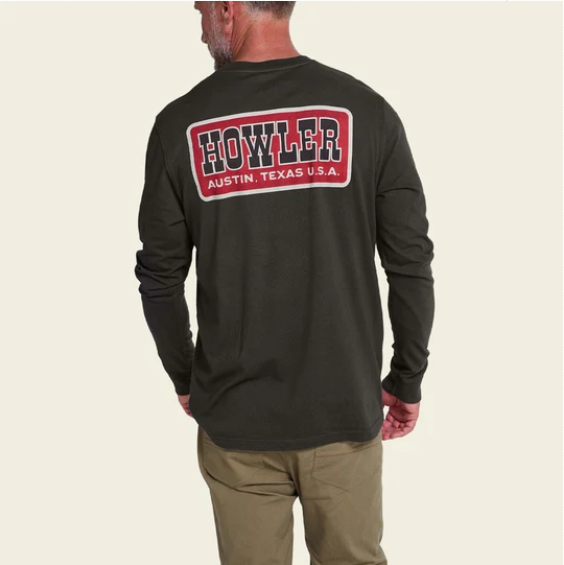 Howler Bros Men's Cotton Longsleeve T-Shirt