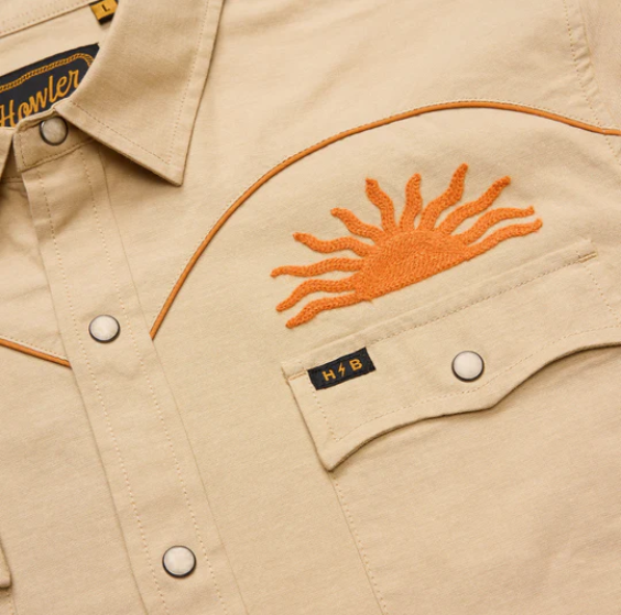 Howler Bros Men's Crosscut Deluxe Longsleeve - El Sol