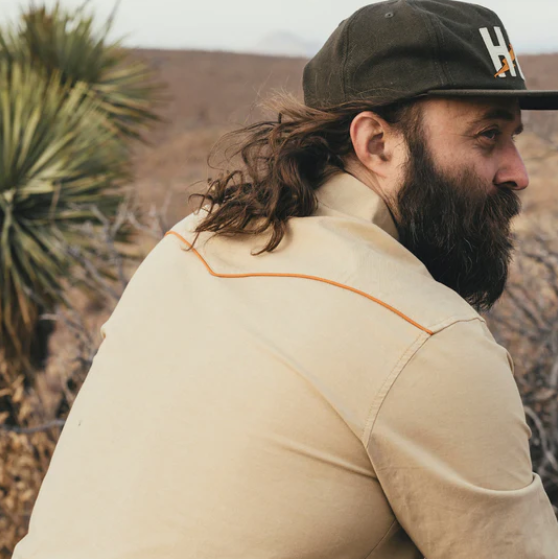 Howler Bros Men's Crosscut Deluxe Longsleeve - El Sol