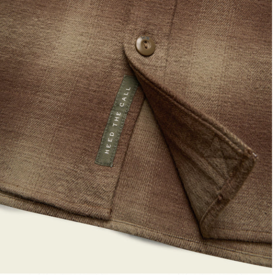 Howler Bros M's Rodanthe Blanket Flannel - Emmett Plaid : Aloe