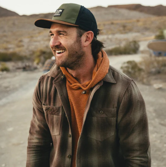 Howler Bros M's Rodanthe Blanket Flannel - Emmett Plaid : Aloe