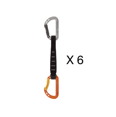 PETZL Spirit Express 6-Pack 17 CM
