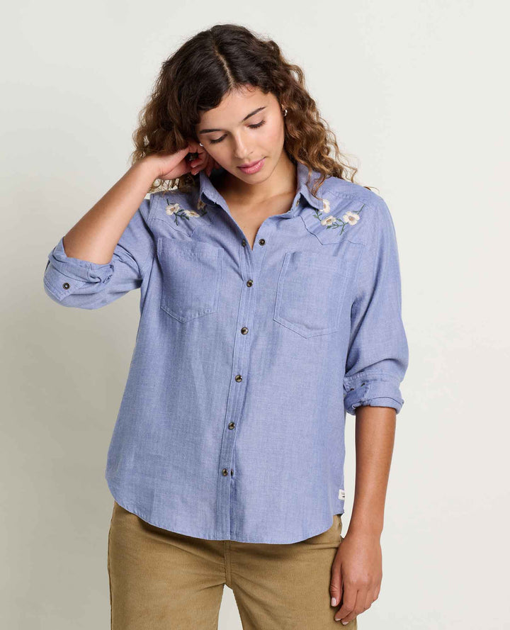 Toad&Co Women's Re-Form Flannel Western Shirt