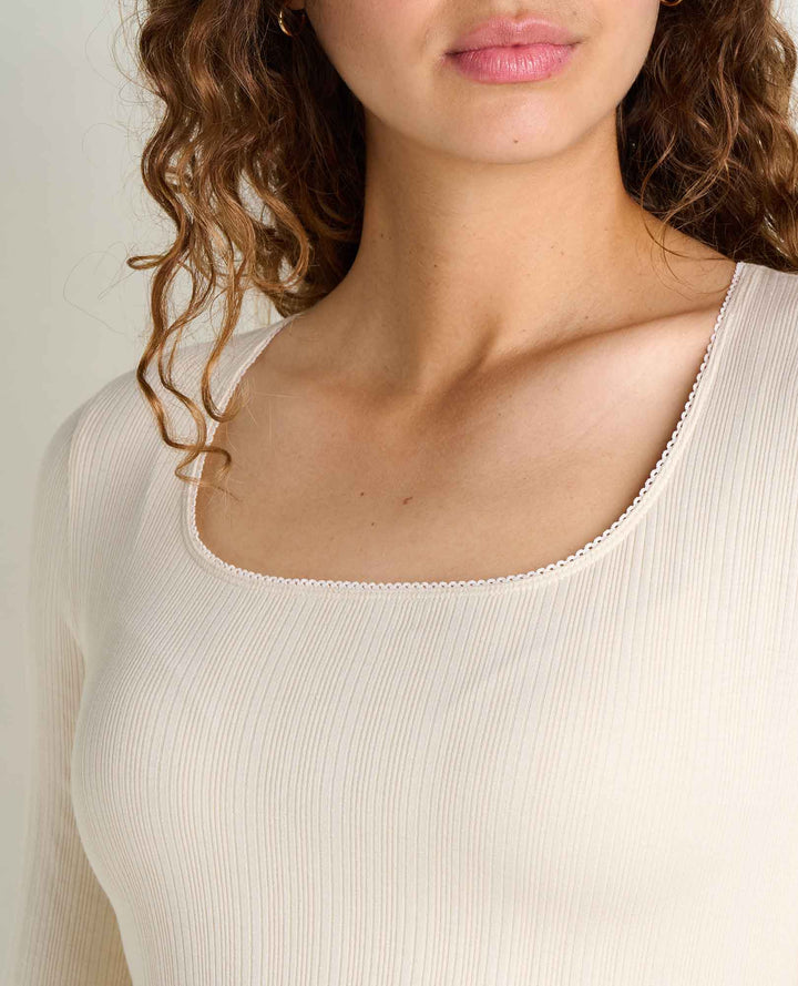 Toad&Co Women's Rosalie Long Sleeve Square Neck Tee