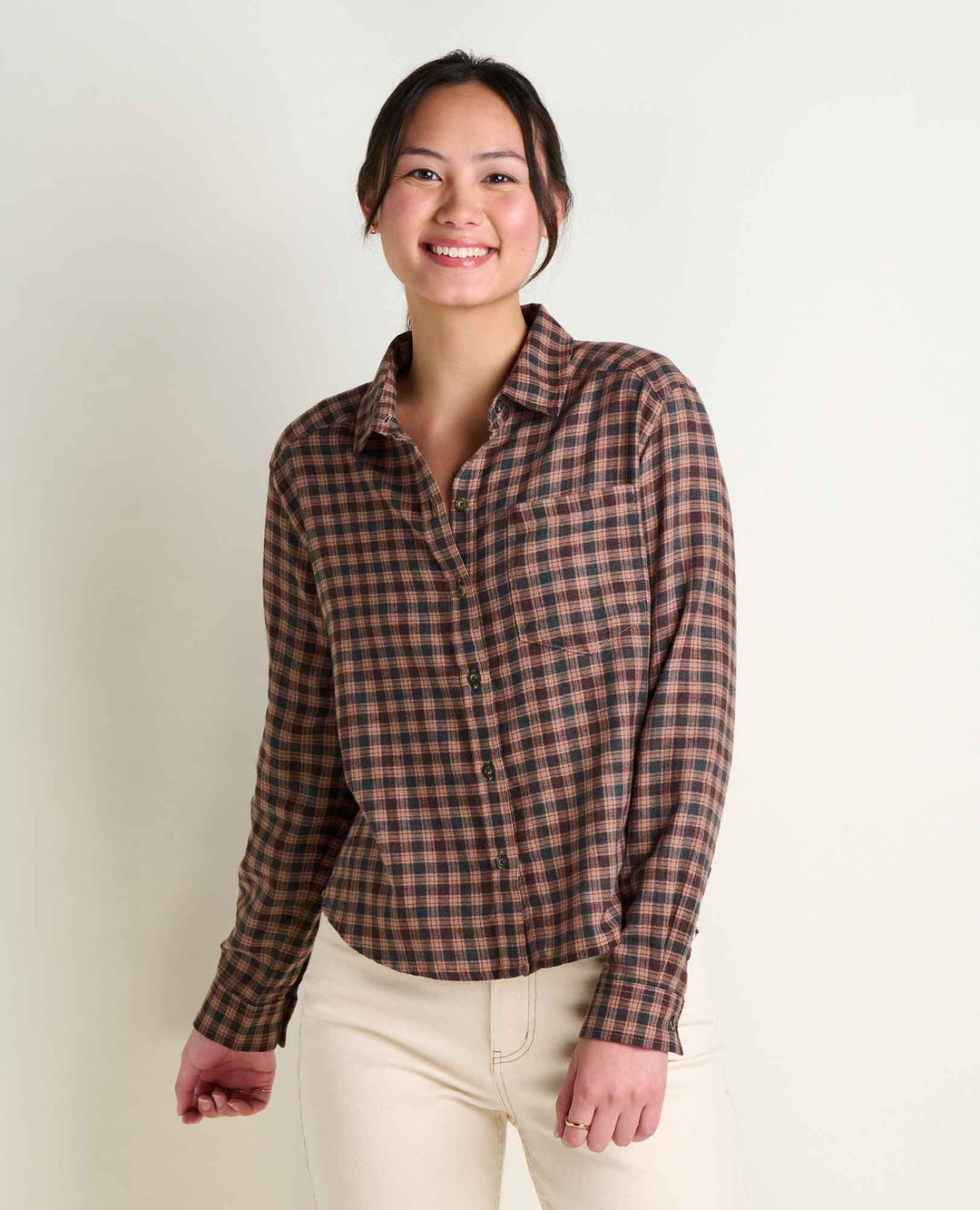 Toad&Co Women's Re-Form Flannel Boxy Shirt